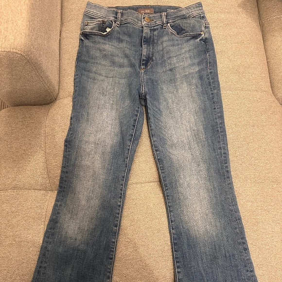 DL1961 Bridget Cropped Bootcut Jeans- Light Indigo- SIZE 30 - Picture 4 of 5